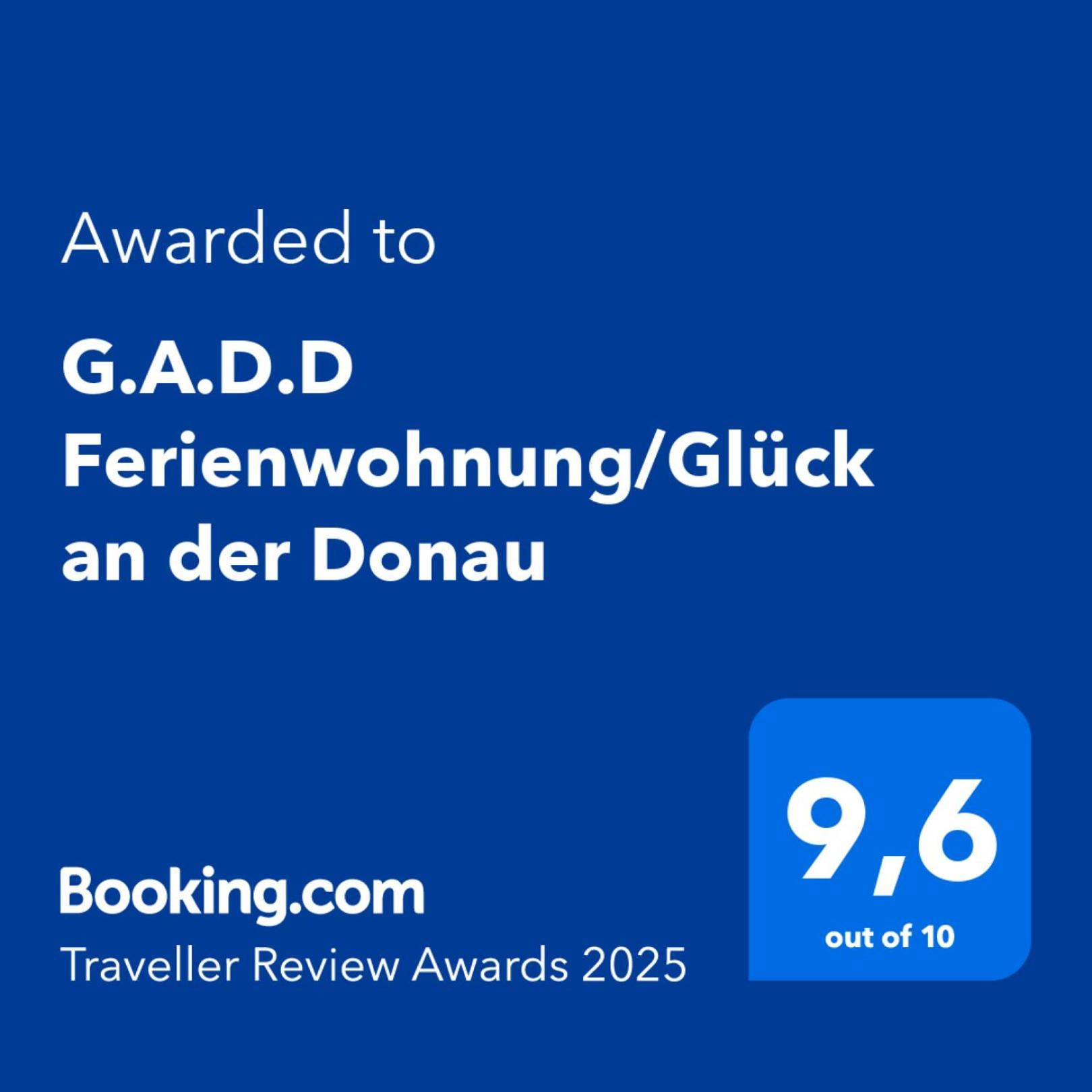 G.A.D.D Ferienwohnung/Glueck An Der Donau Straubing Exterior photo